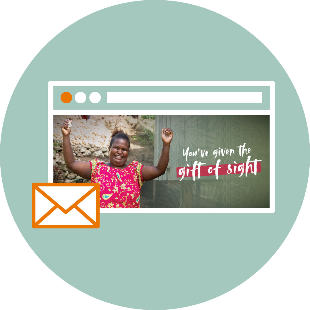 Patient e-card with $25 donation