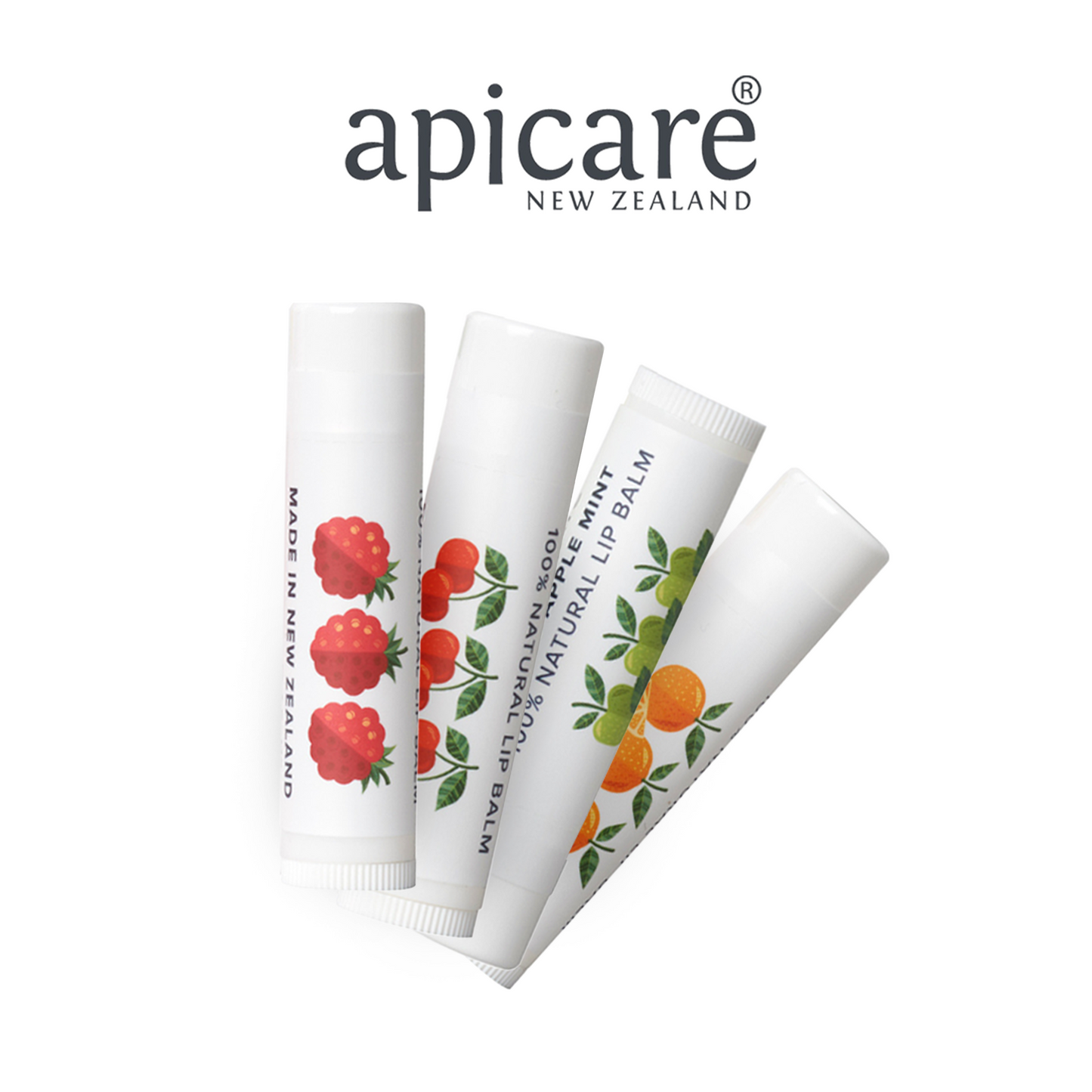 Pouch with Apicare Lip Balm