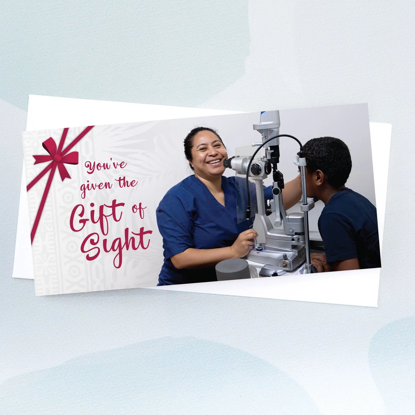 Doctor card with $75 donation