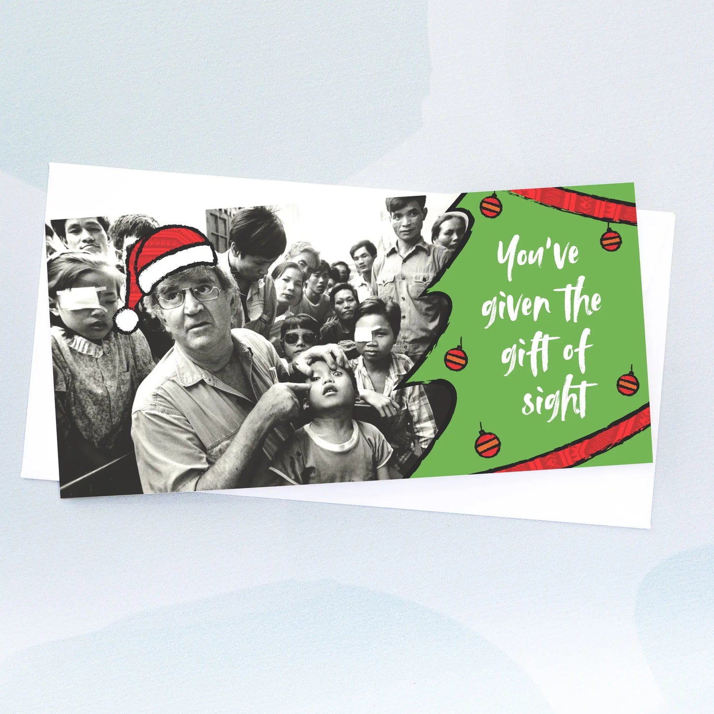 Fred card with $50 Donation