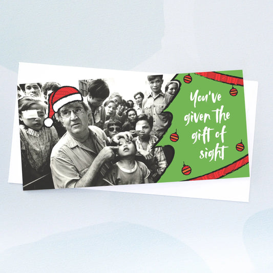 Fred card with $50 Donation